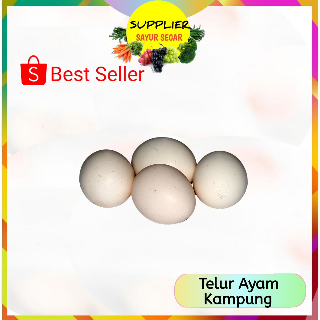 

Telur Ayam Kampung - Supplier Sayur Sayuran Segar Palembang