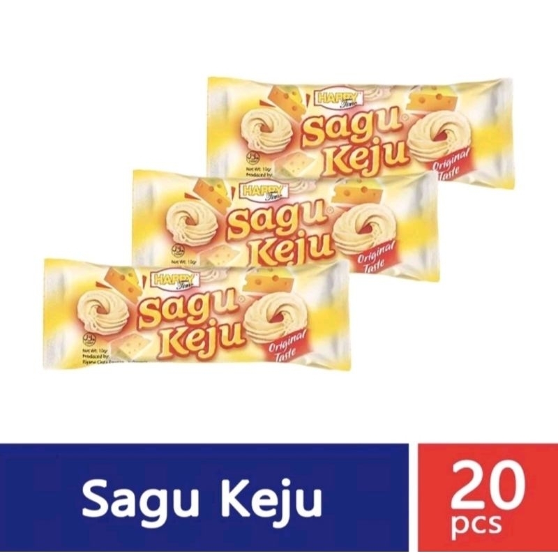 

Happy Time Sagu Keju (Isi 20 Pcs )