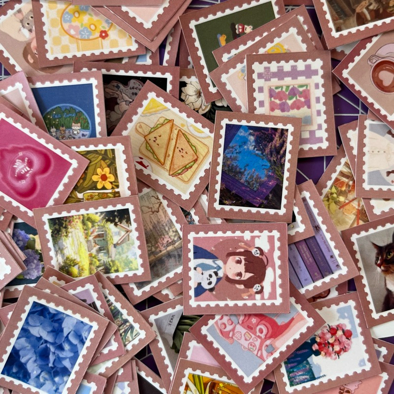 

STICKER PERANGKO LUCU KAWAII AESTHETIC UNTUK JOURNAL DAN SCRAPBOOK
