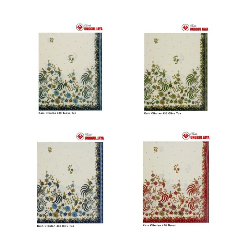 KAIN BATIK UNGGUL JAYA CIBULAN 430 // UNGGUL JAYA PRIMISIMA