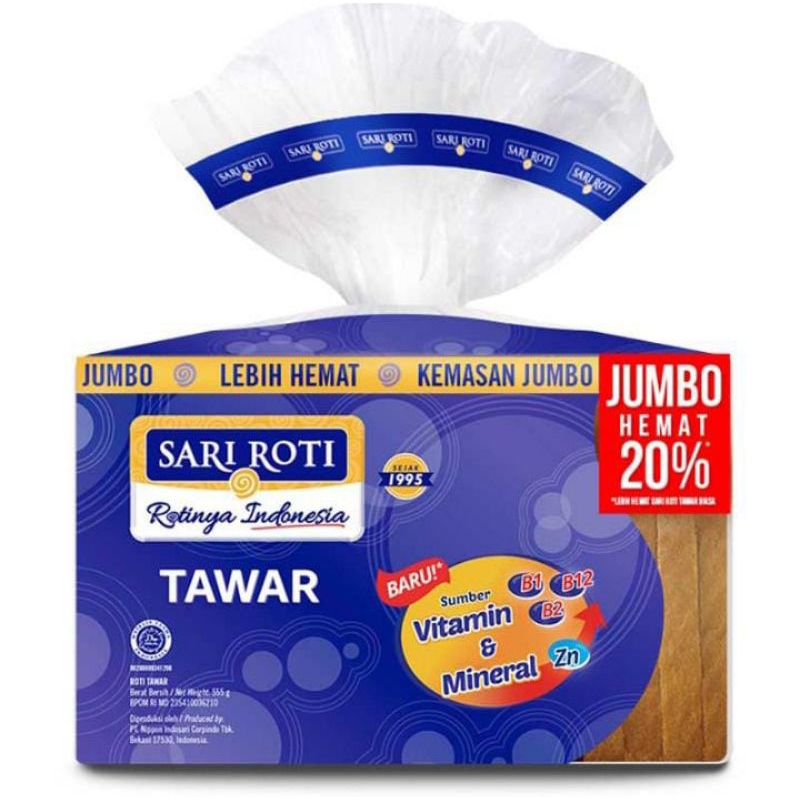 

Roti Tawar Sari Roti