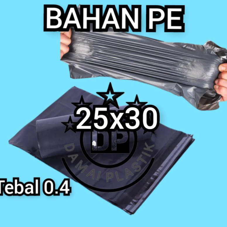 

Stok banyak Plastik Packing Olshop Online Shop ol on Shop Polymailer Hitam 25x3 RP