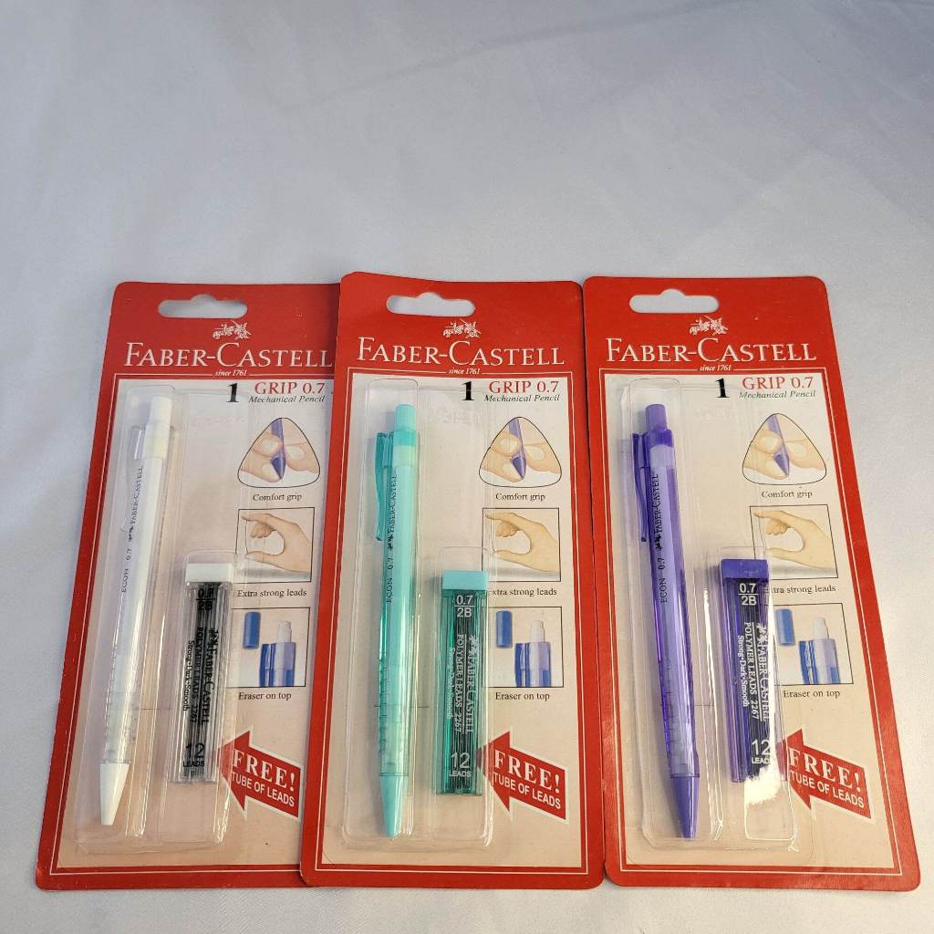 

D3W! Pensil Mekanik / Pensil Isi Cetekan - Faber Castell GRIP 0.7 MURAH