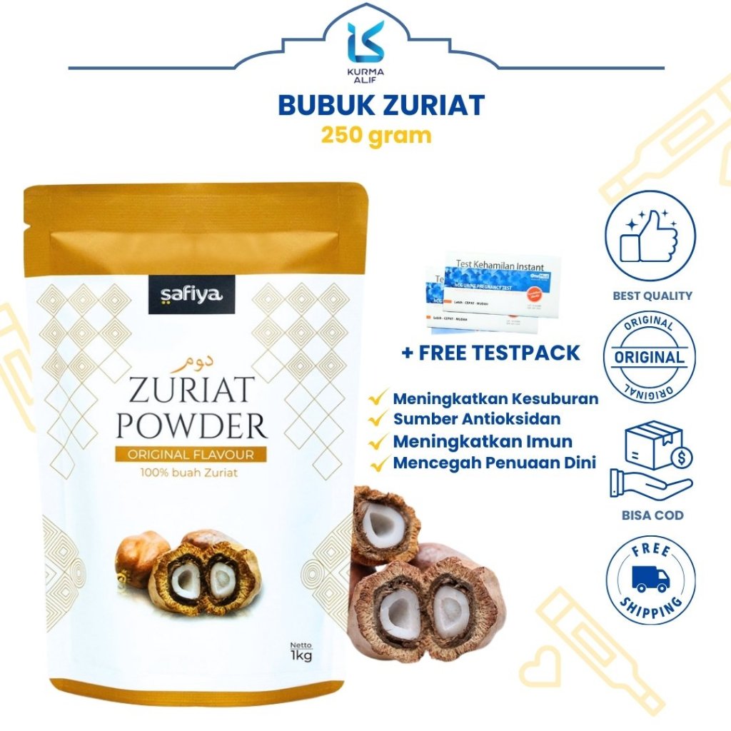 

Serbuk Zuriat / Bubuk Zuriat 250 Gram Doum Promil