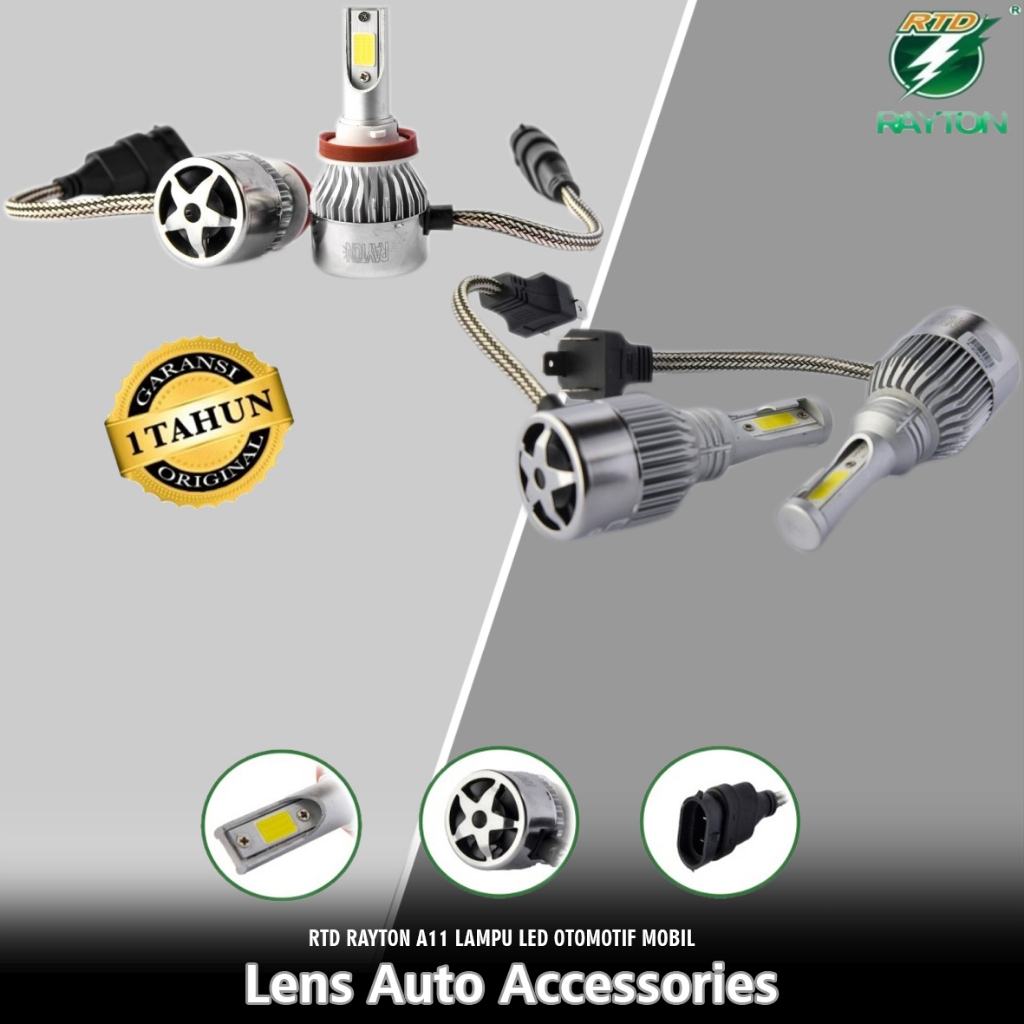 LAMPU LED MOBIL RTD RAYTON A11 ORIGINAL
