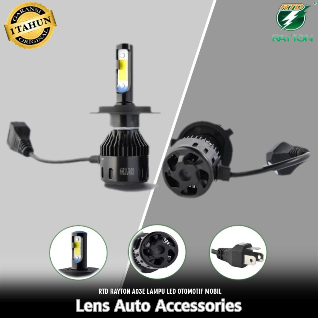 LAMPU LED MOBIL RTD RAYTON A03E ORIGINAL