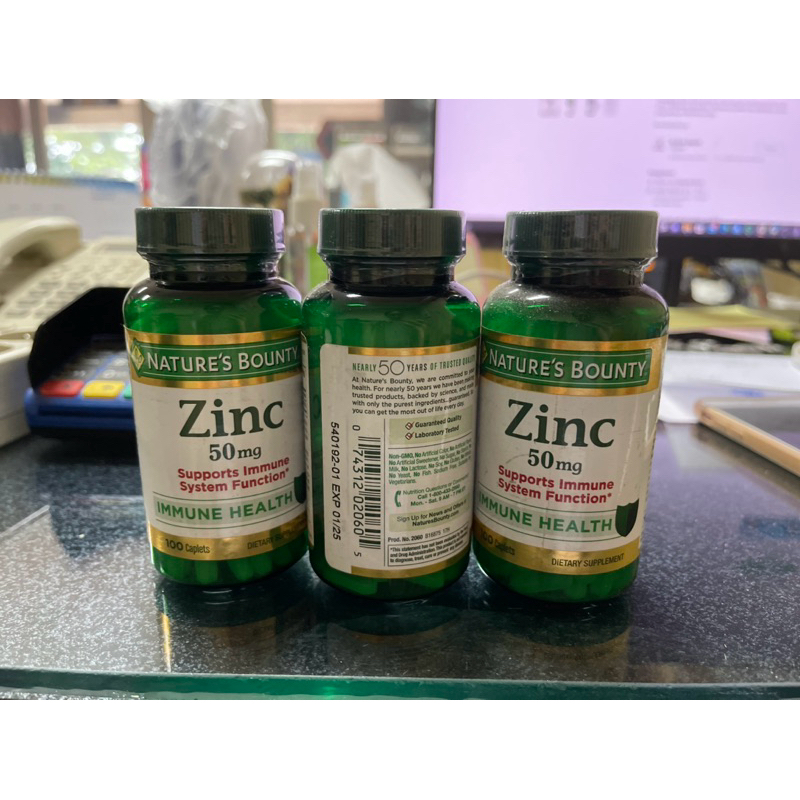 Nature Bounty Zinc 50mg