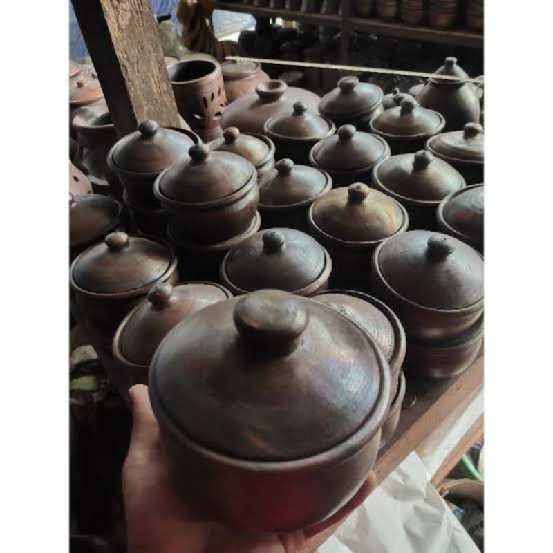 tempat bubur/kendil bubur/kendil dawet d.12 cm GERABAH