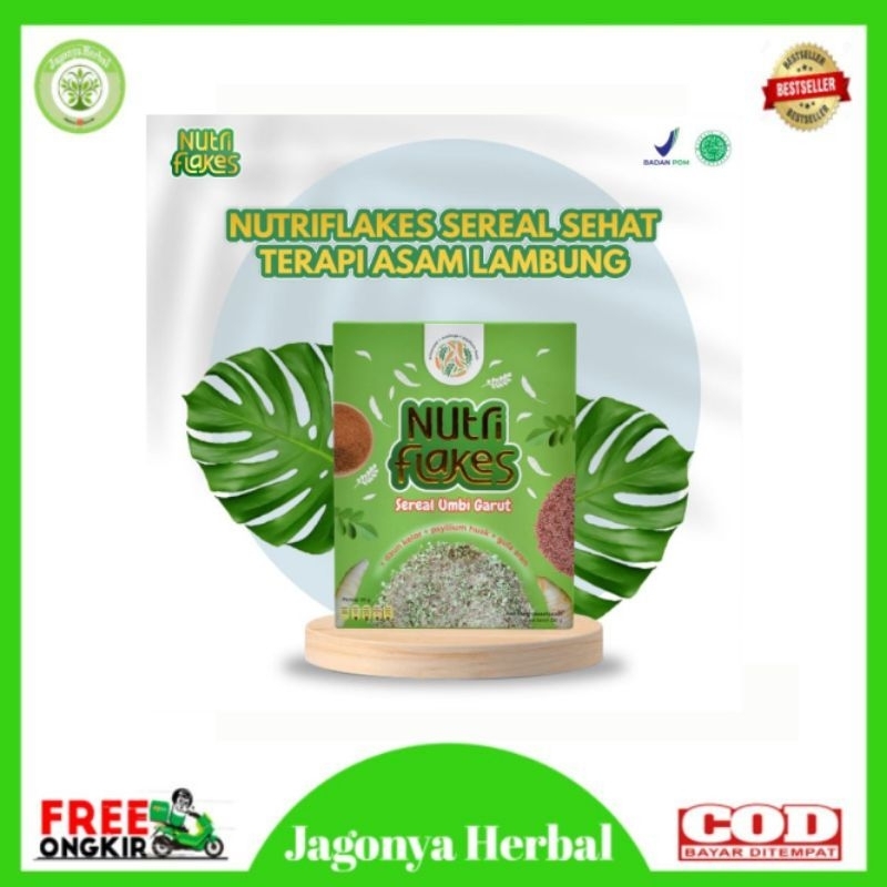 

NUTRIFLAKES - MINUMAN SERBUK UMBI GARUT- MINUMAN SEHAT LAMBUNG 280GR