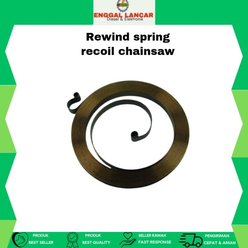 JUAL REWIND SPRING RECOIL CHAINSAW