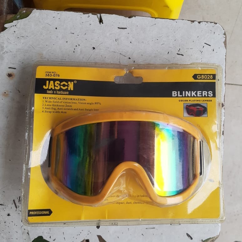 Jason Kaca Mata Safety Lensa Warna GH028-383-076