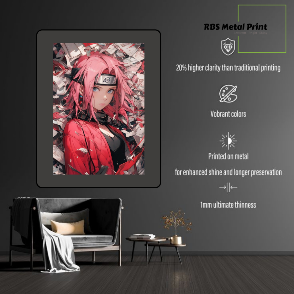 Custom HD Metal Print 1mm | High Gloss Aluminium Photo Print Uk. 30x40cm | Metal Photo Prints | Post