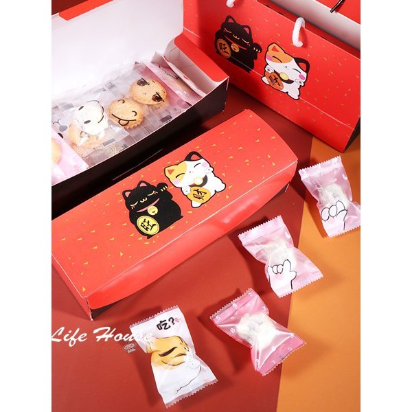 

Set Paper Bag Motif Tebal / Souvenir Tas kue / Hampers Gift / Packaging Kemasan | AA03 - BC02