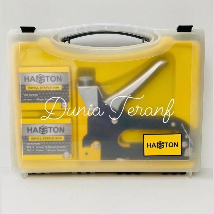 

ART K67H Staples Gun 3in1 Staple Jok Tembak 3way Tacker Jok Hekter HASSTON PROHEX