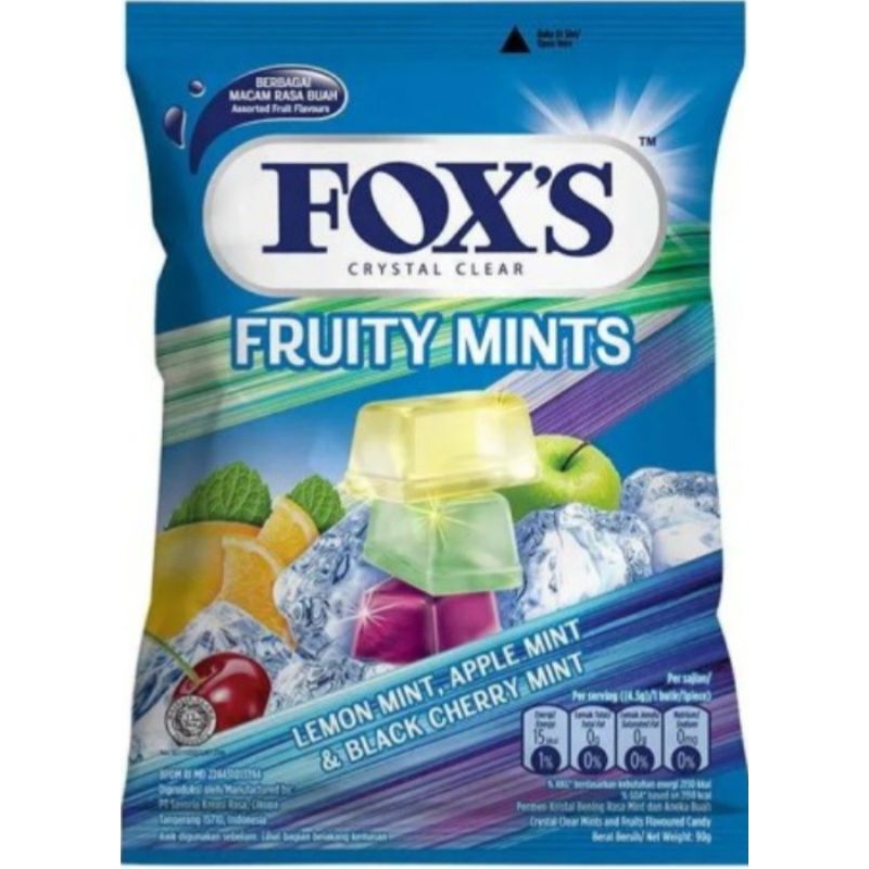 

Foxs Fruity Mints 90gr