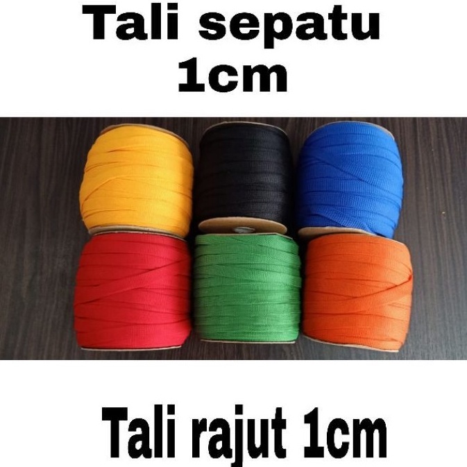 

ART Y68B tali id card rajut 1cm tali sepatu 1cm roll