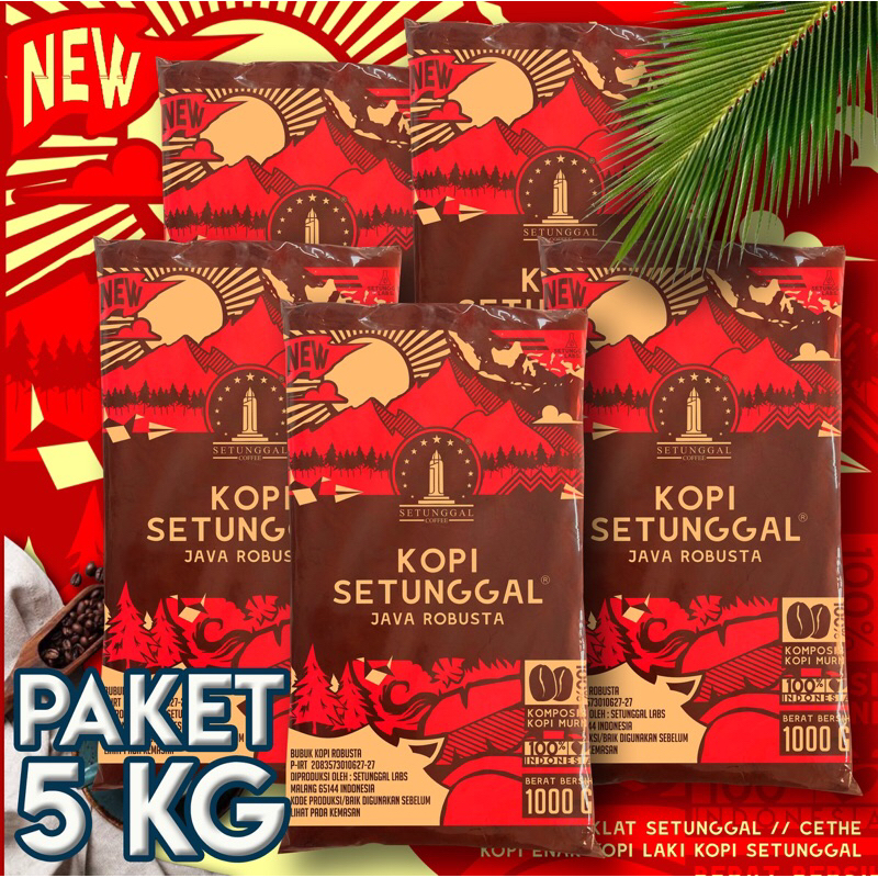 

KOPI SETUNGGAL PAKET 5 KG