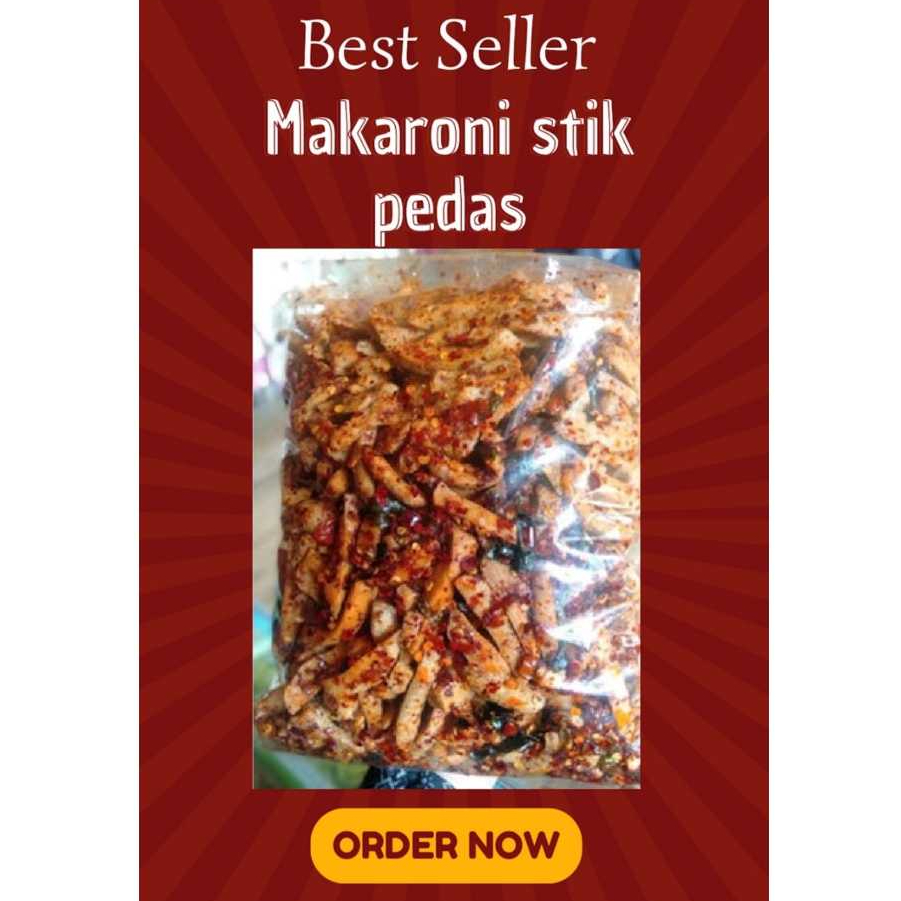 

MAKARONI STIK PEDAS DAUN JERUK 500GRAM