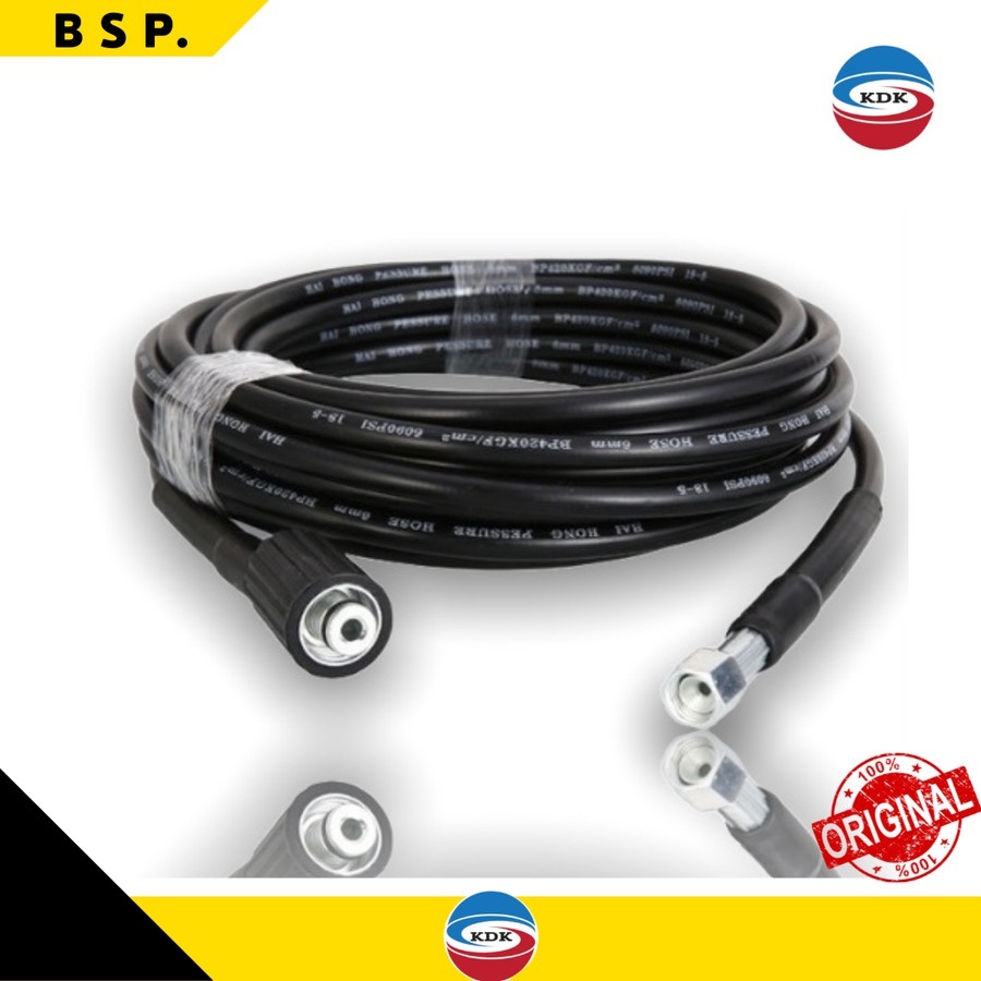 KDK Selang Mesin Jet Cleaner Universal / Selang Steam Jet Cleaner High Pressure 5 Meter hingga 25 Me