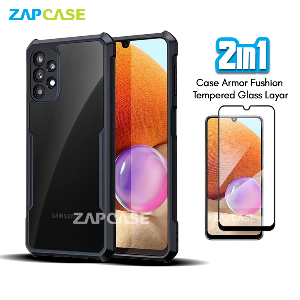 Samsung A32 4G Casing Free Tempered Glass
