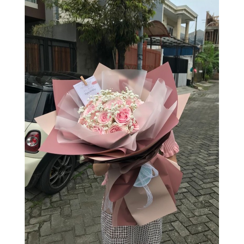 buket valentine, florist bali, buket bunga asli, kado ulang tahun, kado valentine