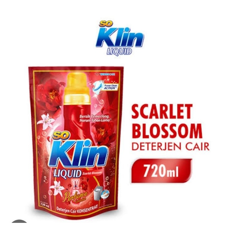 

DETERJEN CAIR SOKLIN 720ML/SOKLIN LIQUID 720ML