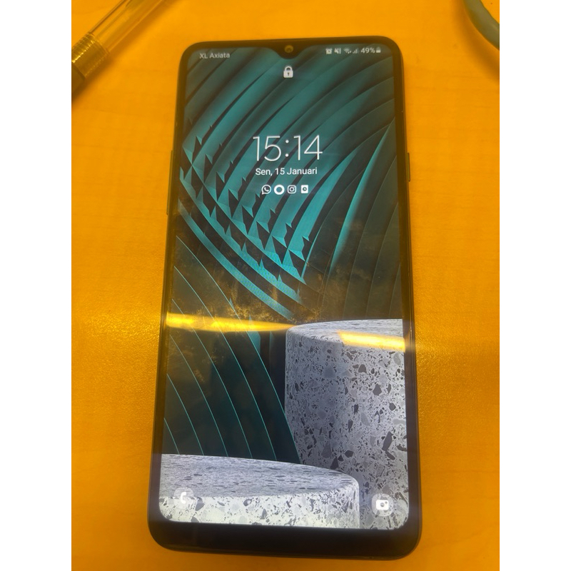 SAMSUNG A20S Hijau Handphone Android Second