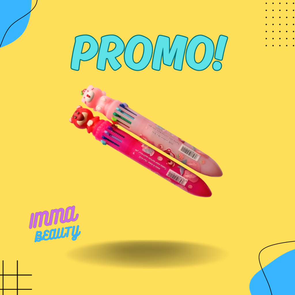 

PROMO!! Pulpen Sanrio 12 Warna Pulpen anak-anak Pulpen Lucu Pulpen Boneka Pulpen Beruang