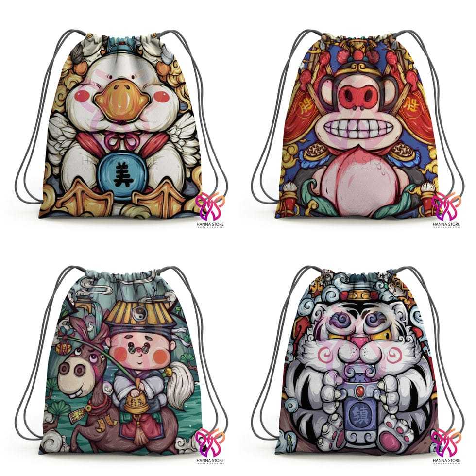 Tas Serut Ransel Merchandise China Imlek