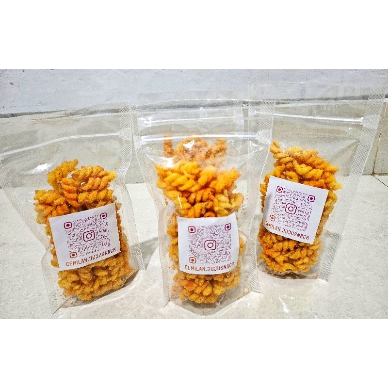 

MAKARONI SPIRAL CEMILAN KERING ANEKA RASA 50g