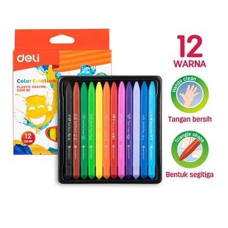 

DELI - Crayon School Deli EC20000 12 Warna