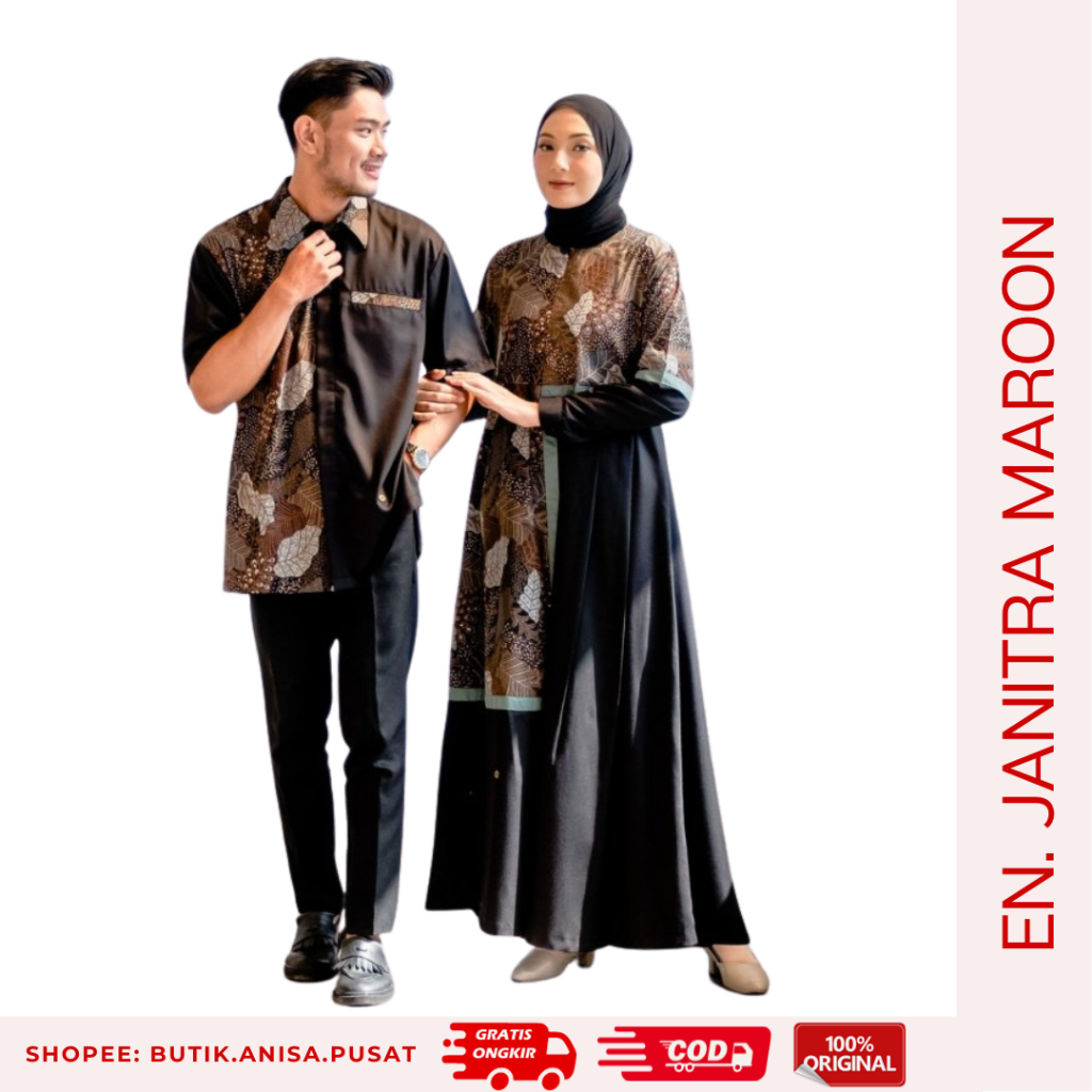 ENDOMODA COUPLE JANITRA TOSCA 2024 WOMEN MAN Gamis Koko