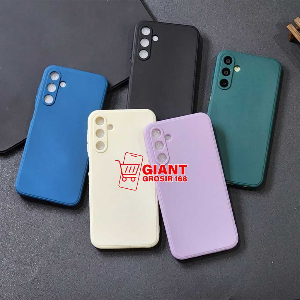 Samsung A15 5G Samsung A25 5G  Macaron Square Softcase Candy Macaron / Case Square Edge Samsung A15 