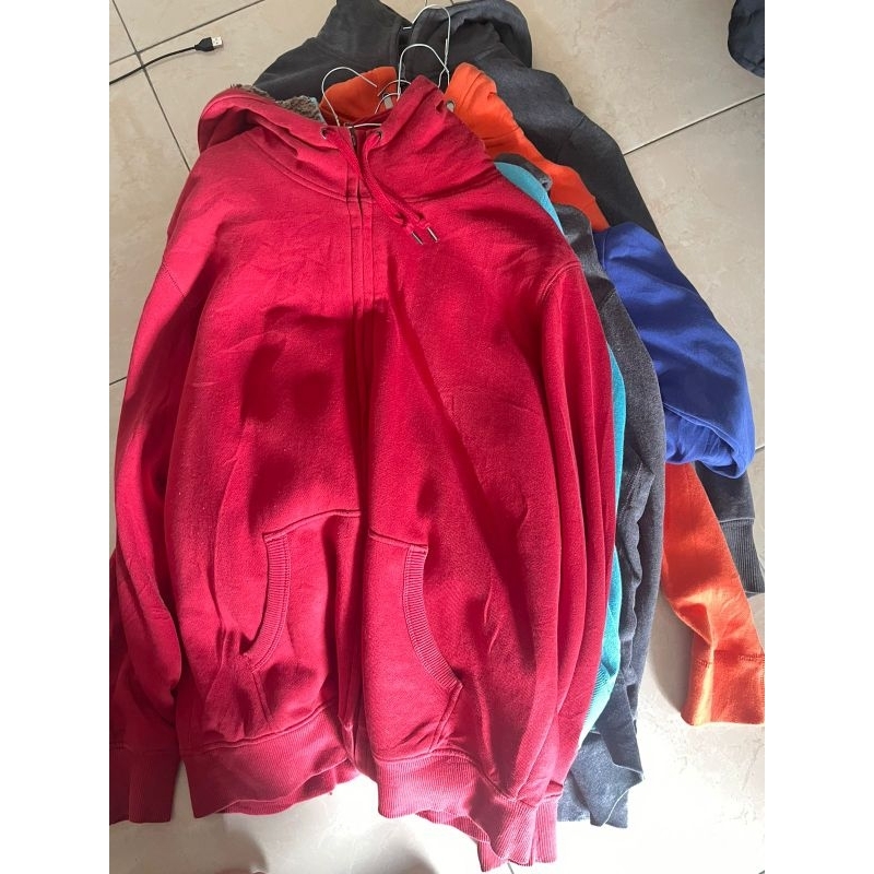paket usaha hoodie UNIQLO 5pcs