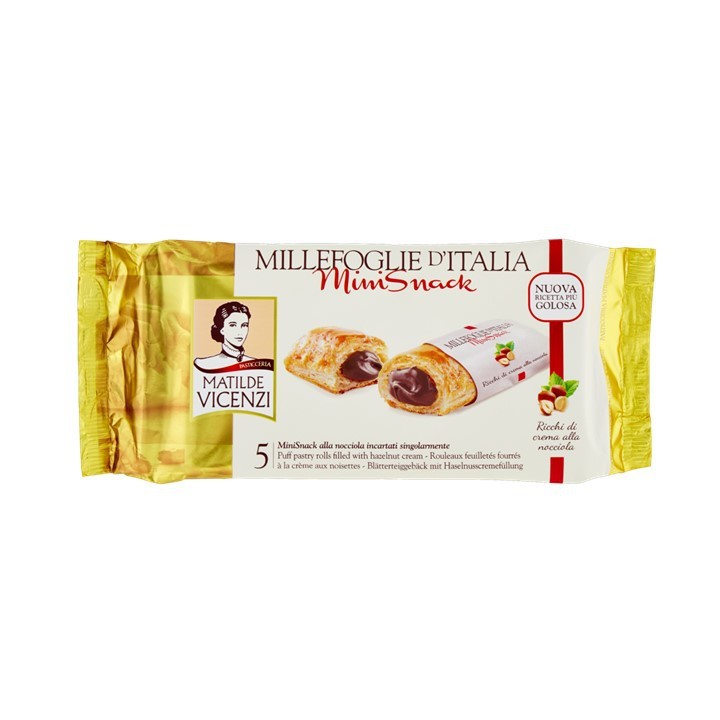 

[ECER] MATILDE VICENZI PUFF PASTRY CREAM FILLED MATILDA PASTRY CREAM