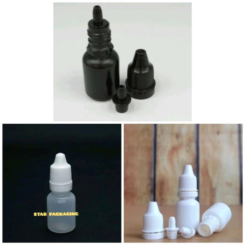 Botol Tetes Mata 10ML Botol Tetes Mata 10 Ml Botol HDPE
