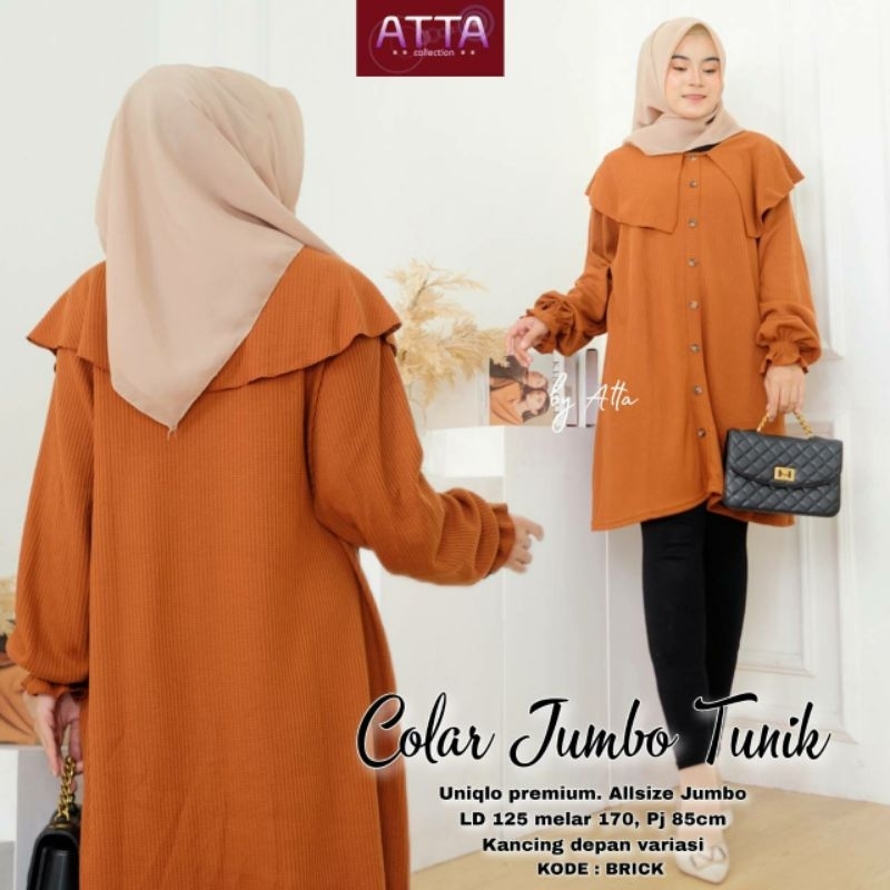 COLAR JUMBO TUNIK//TUNIK//TUNIK JUMBO//BAJU JUMBO WANITA