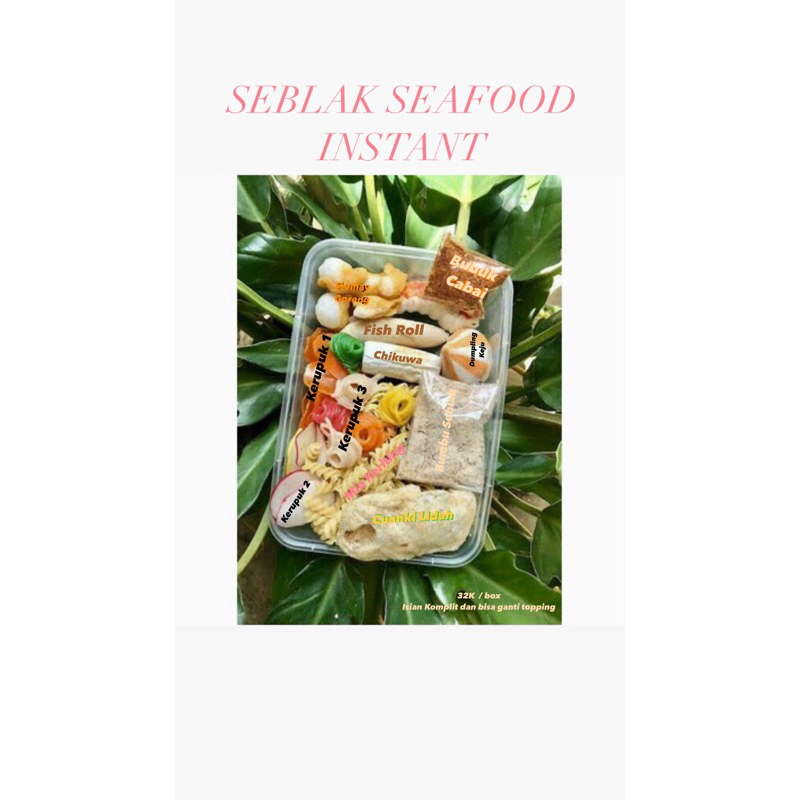 

Seblak Seafood Instant