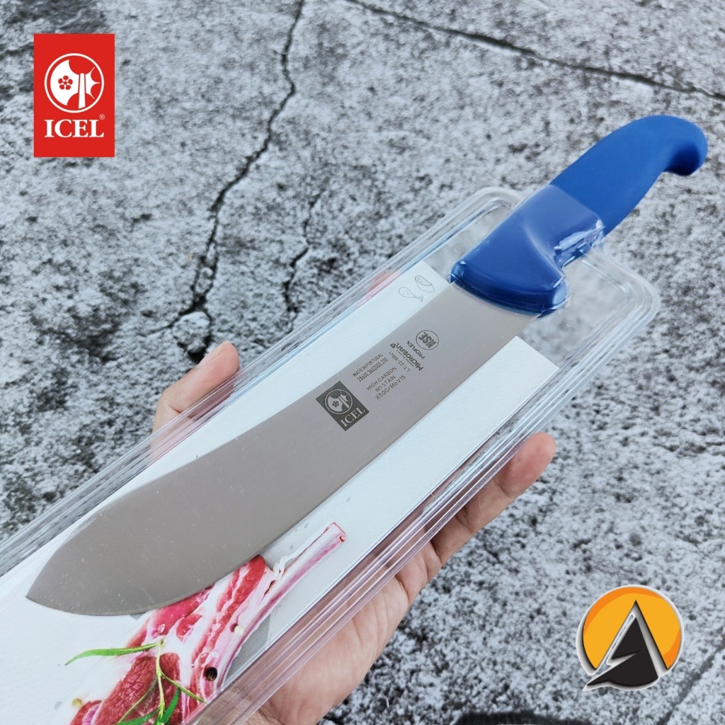 Butcher knife bullnose pisau sembelih icel 20 cm original portugal 286.3602.20