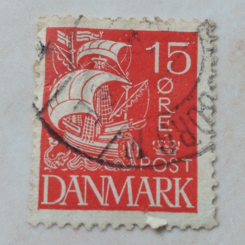 

Perangko Prangko Kuno Tua Denmark 1927 - YN1030