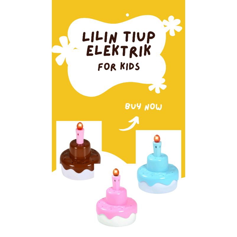 Lilin Tiup Elektrik