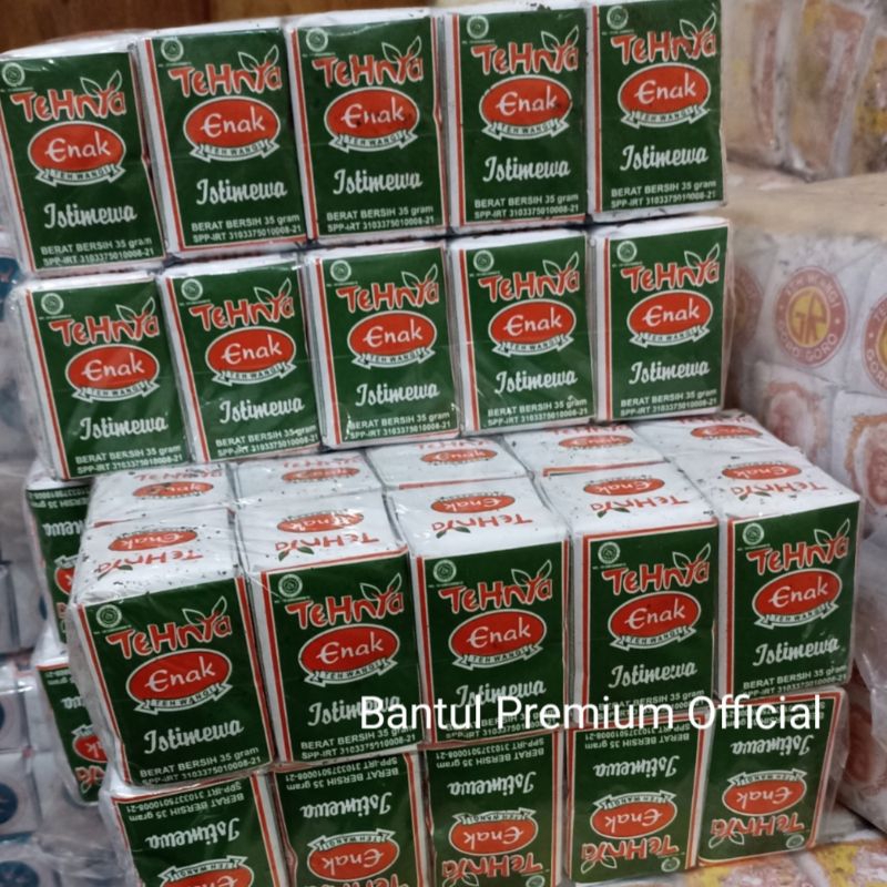 

Teh Cap Enak Wangi Melati Istimewa 1 pack isi 10 bungkus x 35 gram