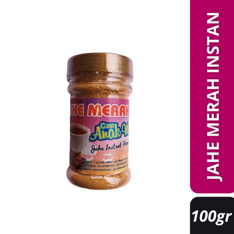 

Jahe Merah Instan 100gram