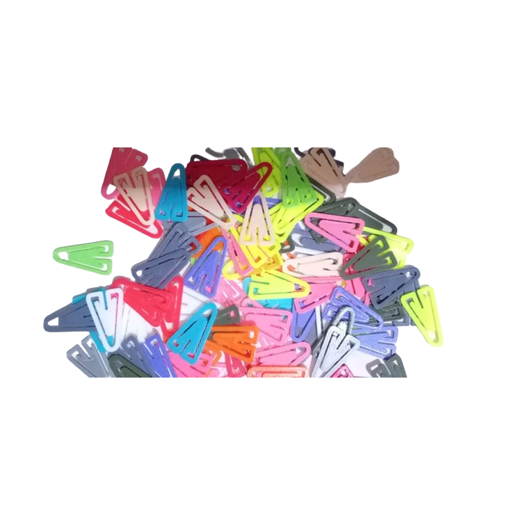 

Penjepit Klip Kertas Paper Clip Bentuk Segi Tiga 10 Pcs