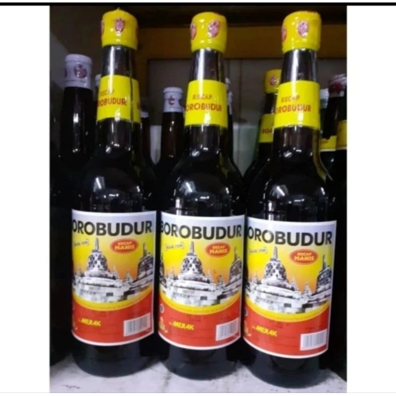 

Kecap manis cap Borobudur 600ml/Pcs