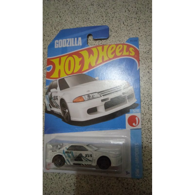 Hot wheel Nissan Skyline GTR R 32 gojila