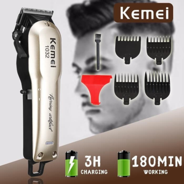Promo Alat Cukur Rambut Kemei KM 1032 Clipper Kemei KM1032 Professional Limited