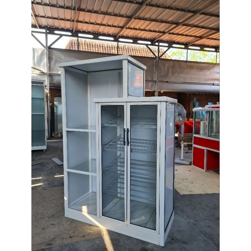 Rak sepatu sandal minimalis lemari sepatu agar lebih rapi / Tempat sepatu aluminium