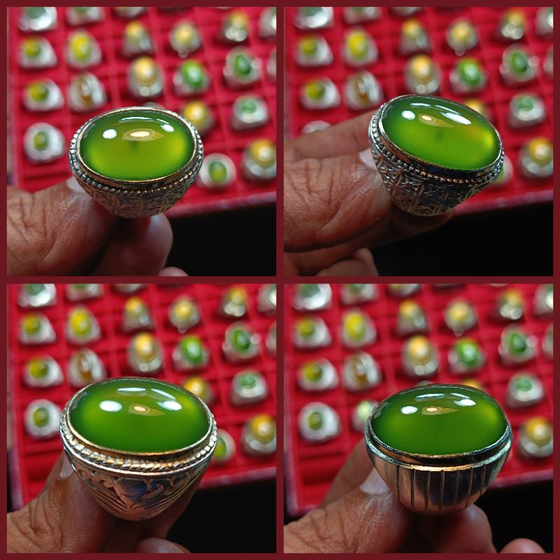 batu akik IDOCRASE lumut aceh super