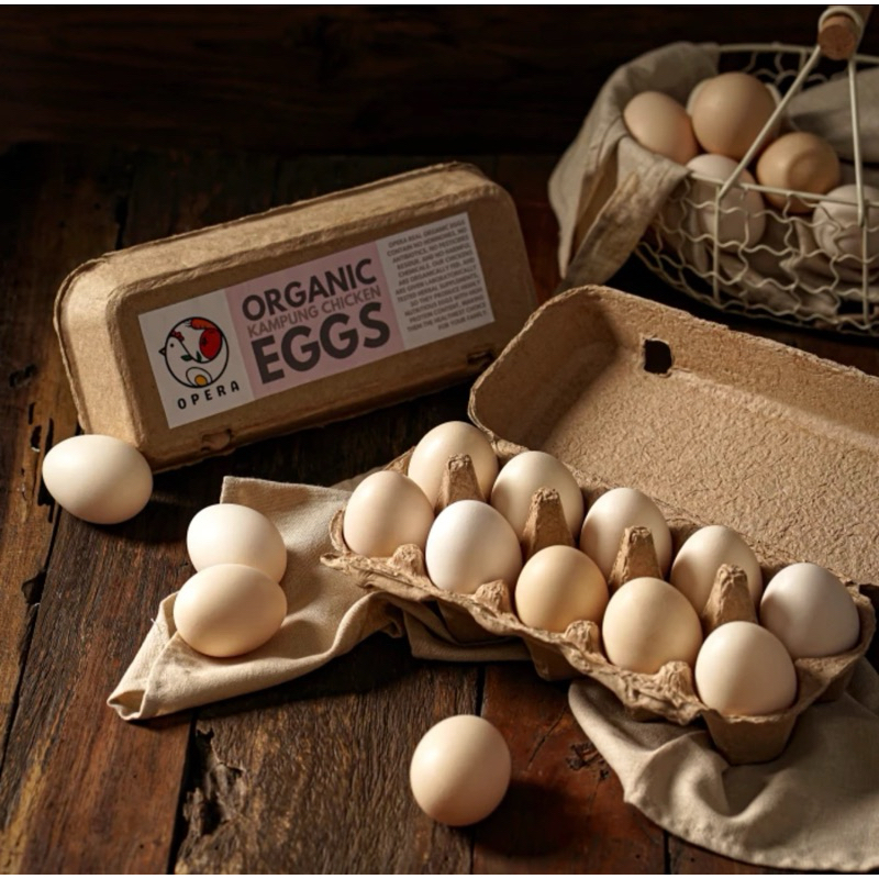 

Telur Ayam Organik Isi 10 Butir By Opera